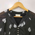 ヌキテパ NE QUITTEZ PAS 26SS Cotton Voile Foil Flower Print Sleeve Dress コットンボイル フラワー箔プリント スリーブ ドレス レディース JPN:M