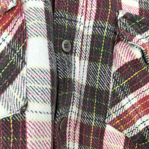 KINGSPORT 70S~80S チェック ネルシャツ メンズ 16 1/2
