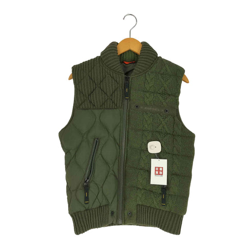 ディーゼル DIESEL ニット切替 ダウンベスト メンズ import:XS