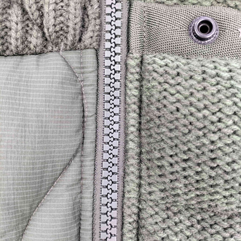 ディーゼル DIESEL ニット切替 ダウンベスト メンズ import:XS