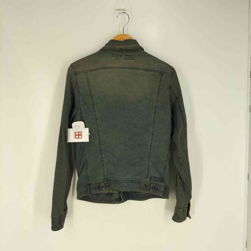 ディーゼル DIESEL ELSHAR USED加工 ストレッチ デニム ジャケット メンズ import:S