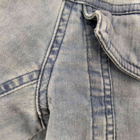 ディーゼル DIESEL ELSHAR USED加工 ストレッチ デニム ジャケット メンズ import:S
