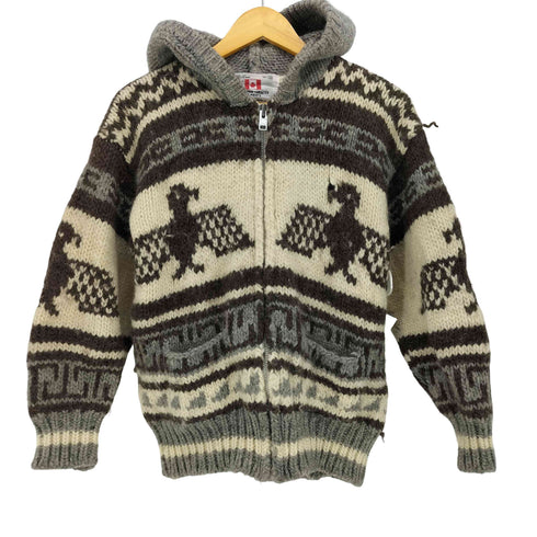 CANADIAN SWEATER ST.PAUL'S ジップ カウチン ハンドニット セーター カーディガン メンズ