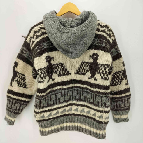 CANADIAN SWEATER ST.PAUL'S ジップ カウチン ハンドニット セーター カーディガン メンズ