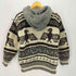 CANADIAN SWEATER ST.PAUL'S ジップ カウチン ハンドニット セーター カーディガン メンズ