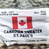 CANADIAN SWEATER ST.PAUL'S ジップ カウチン ハンドニット セーター カーディガン メンズ