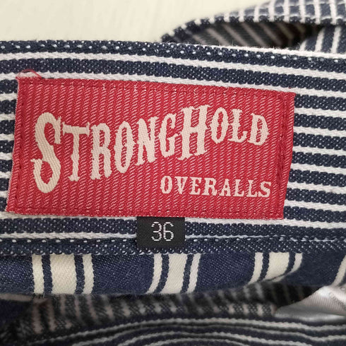 STRONGHOLD ヒッコリーストライプ ベイカーパンツ メンズ 36inch