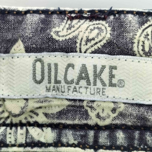 OIL CAKE USED加工 ヒッコリーストライプ ブッシュ パンツ メンズ JPN:L
