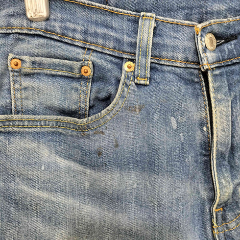 リーバイス Levis 505 ジッパーフライ ストレッチ ストレート デニム メンズ W31 L32