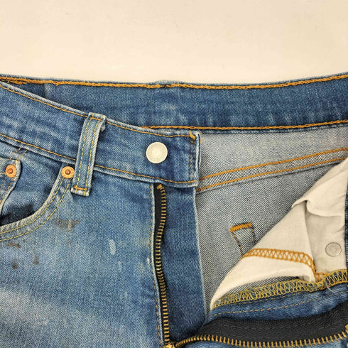 リーバイス Levis 505 ジッパーフライ ストレッチ ストレート デニム メンズ W31 L32