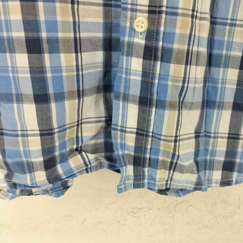 チャップス CHAPS sun drenched poplin チェック柄 BDシャツ メンズ import:M
