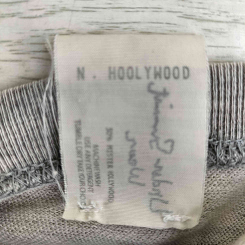 エヌハリウッド N.HOOLYWOOD コットン クルーネック ロングスリーブTシャツ メンズ 36
