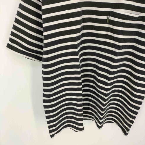 バックチャンネル Back Channel ボーダー ポケット Tシャツ メンズ JPN:XXL