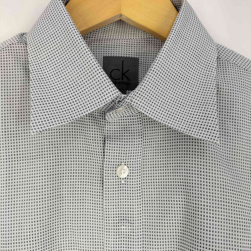シーケーカルバンクライン ck Calvin Klein 総柄 レギュラーカラーシャツ メンズ import:M