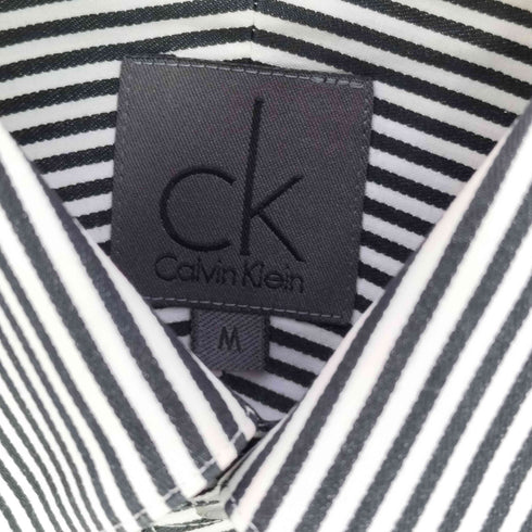 シーケーカルバンクライン ck Calvin Klein ストライプ BD シャツ メンズ import:M