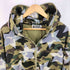 アベイシングエイプ A BATHING APE 26ss STA OVER PRINT 1ST CAMO MESH SHARK CROPPED FIT FULL ZIP HOODIE メンズ JPN:XL