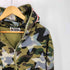 アベイシングエイプ A BATHING APE 26ss STA OVER PRINT 1ST CAMO MESH SHARK CROPPED FIT FULL ZIP HOODIE メンズ JPN:XL