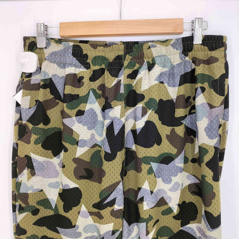 アベイシングエイプ A BATHING APE 26ss STA MESH SWEATPANTS メンズ JPN:XL