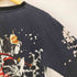 バットウムスメ DIVINE RETRIBUTION 抜刀娘 Japanese pattern 鯉 桜 和柄 L/SクルーネックTシャツ メンズ JPN:L