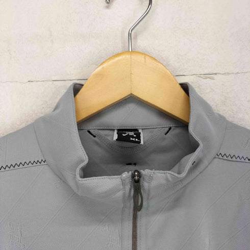 オークリー OAKLEY 襟ロゴ刺繍スタンドカラーハーフジップポロ メンズ JPN:XL XL