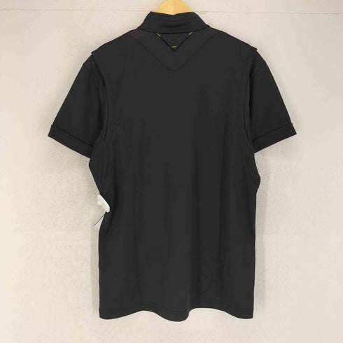 オークリー OAKLEY ロゴ刺繍スタンドカラーハーフジップポロ メンズ JPN:XL L