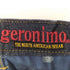 ジェロニモ geronimo スタッズ ポケット刺繍デニムパンツ Y2K メンズ JPN:XL