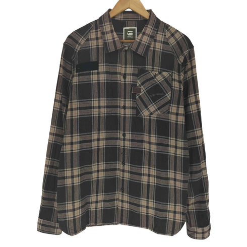 ジースターロー G-STAR RAW Aero Take Check Shirt L/S メンズ JPN:L