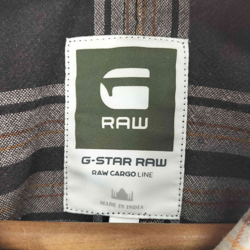 ジースターロー G-STAR RAW Aero Take Check Shirt L/S メンズ JPN:L