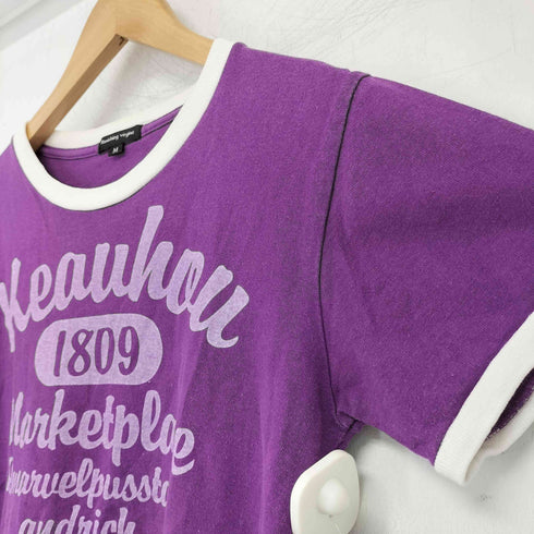 Ravishing Virgin Y2K 両面ロゴプリント リンガーTシャツ レディース JPN:M