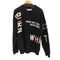 ホワイトランドブラックバーン WHITELAND BLACKBURN グラフィッククルーネックニット メンズ JPN:M