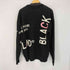 ホワイトランドブラックバーン WHITELAND BLACKBURN グラフィッククルーネックニット メンズ JPN:M