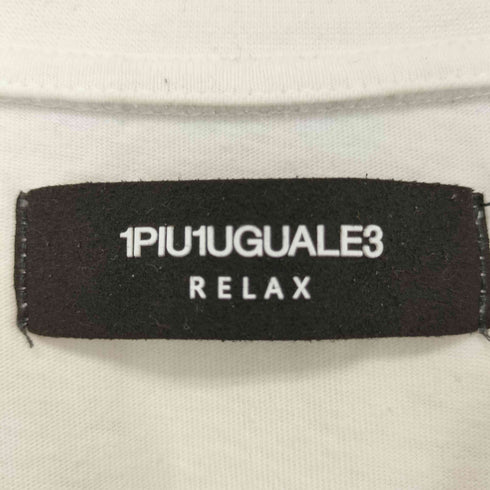 ウノピゥウノウグァーレトレリラックス 1PIU1UGUALE3 RELAX ロゴカットソー メンズ JPN:L