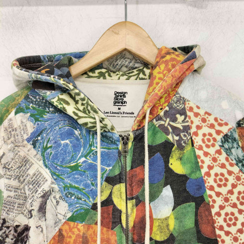 デザインティーシャツストアグラニフ Design Tshirts Store graniph 総柄ジップパーカー レディース JPN:M