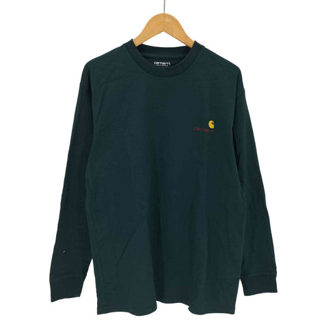 カーハートワークインプログレス Carhartt WIP L/S AMERICAN SCRIPT Tシャツ メンズ import:M