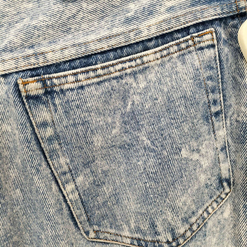 BIG BEAR ストーンウォッシュ ジップフライデニムパンツ メンズ