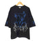 ヴォルカンアンドアフロダイティ VOLCAN&APHRODITE SAD CAT ステッチTシャツ レディース JPN:M