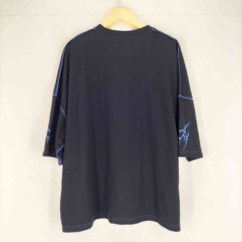 ヴォルカンアンドアフロダイティ VOLCAN&APHRODITE SAD CAT ステッチTシャツ レディース JPN:M