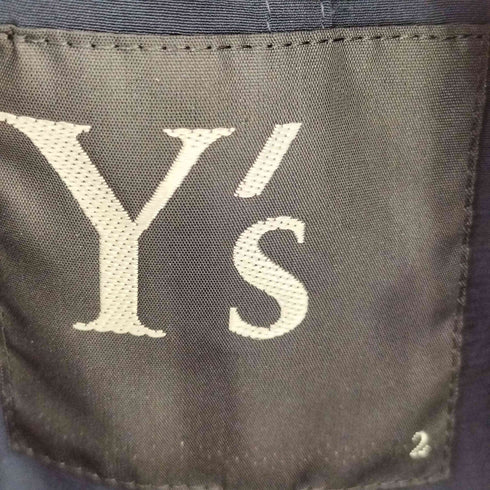 ワイズ Ys ダブルスナップボタン ノーカラージャケット レディース JPN:2