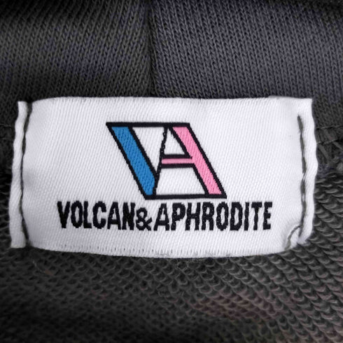 ヴォルカンアンドアフロダイティ VOLCAN&APHRODITE オーバーサイズジップパーカー レディース JPN:L