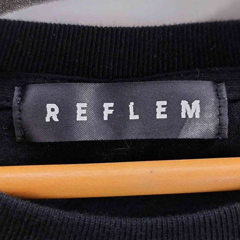 レフレム REFLEM ロゴラインストーンTシャツ メンズ