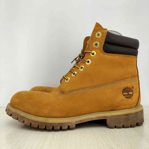 ティンバーランド Timberland 6INCH DOUBLE COLLAR BOOT プリマロフト 6インチ ダブルカラー イエロー ブーツ メンズ JPN:28
