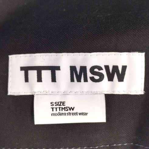 ティーモダンストリートウエア TTT_MSW 26SS High waist flare slacks メンズ S