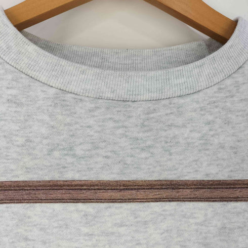 gray lifeshop 黒柴 長袖 トレーナー メンズ JPN:L