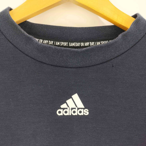 アディダス adidas CREWNECK BACK STRIP パフォーマンスロゴプリント クルーネックスウェット メンズ 2XO