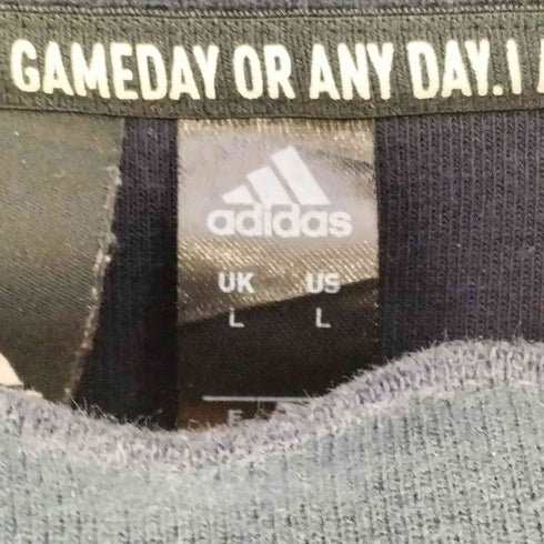 アディダス adidas CREWNECK BACK STRIP パフォーマンスロゴプリント クルーネックスウェット メンズ 2XO