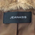 ジーナシス JEANASIS エコファーショートコート レディース FREE