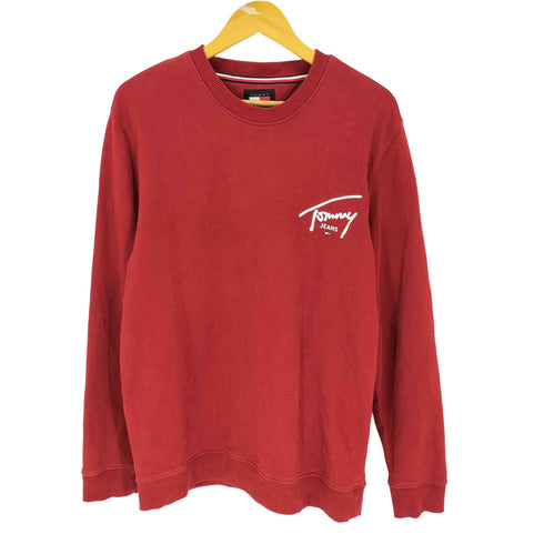 トミージーンズ tommy jeans レギュラーエントリーグラフィックトレーナー メンズ import:XL