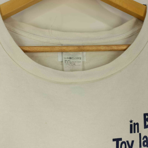 BOYS IN TOYLAND 裾&袖シングルステッチ プリントクルーネックTシャツ メンズ