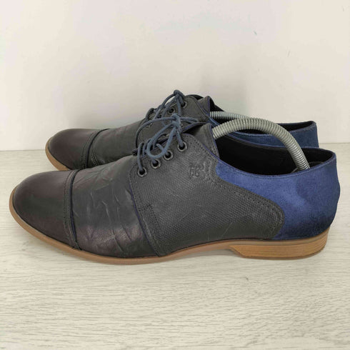 ランバンオンブルー LANVIN en Bleu スエード切替 ストレートチップ シューズ メンズ JPN:25.5