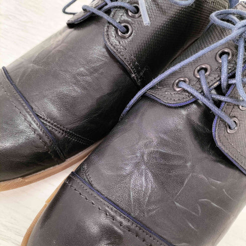 ランバンオンブルー LANVIN en Bleu スエード切替 ストレートチップ シューズ メンズ JPN:25.5